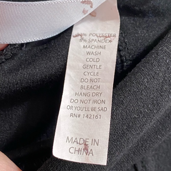 LuLaRoe Black Leggings - Picture 3 of 4